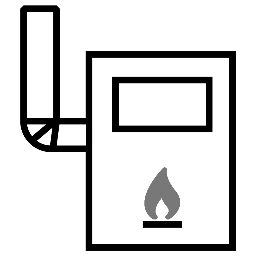Worcester Bosch Vertical Flue Installation